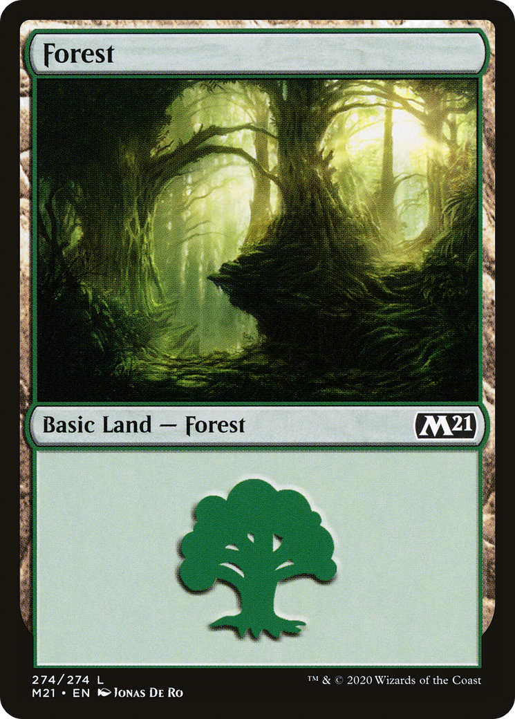 Forest (M21-274)  Foil - Core Set 2021