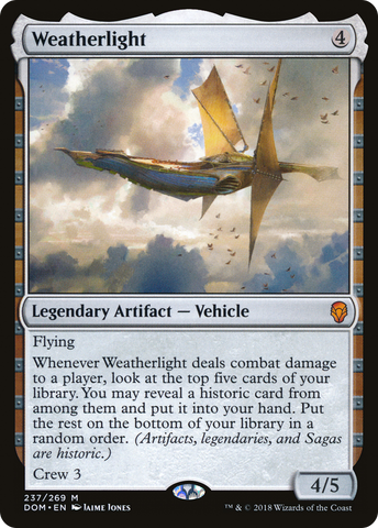 Weatherlight (DOM-237) - Dominaria Foil