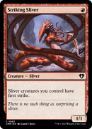 Striking Sliver (CMM-882)  - Commander Masters