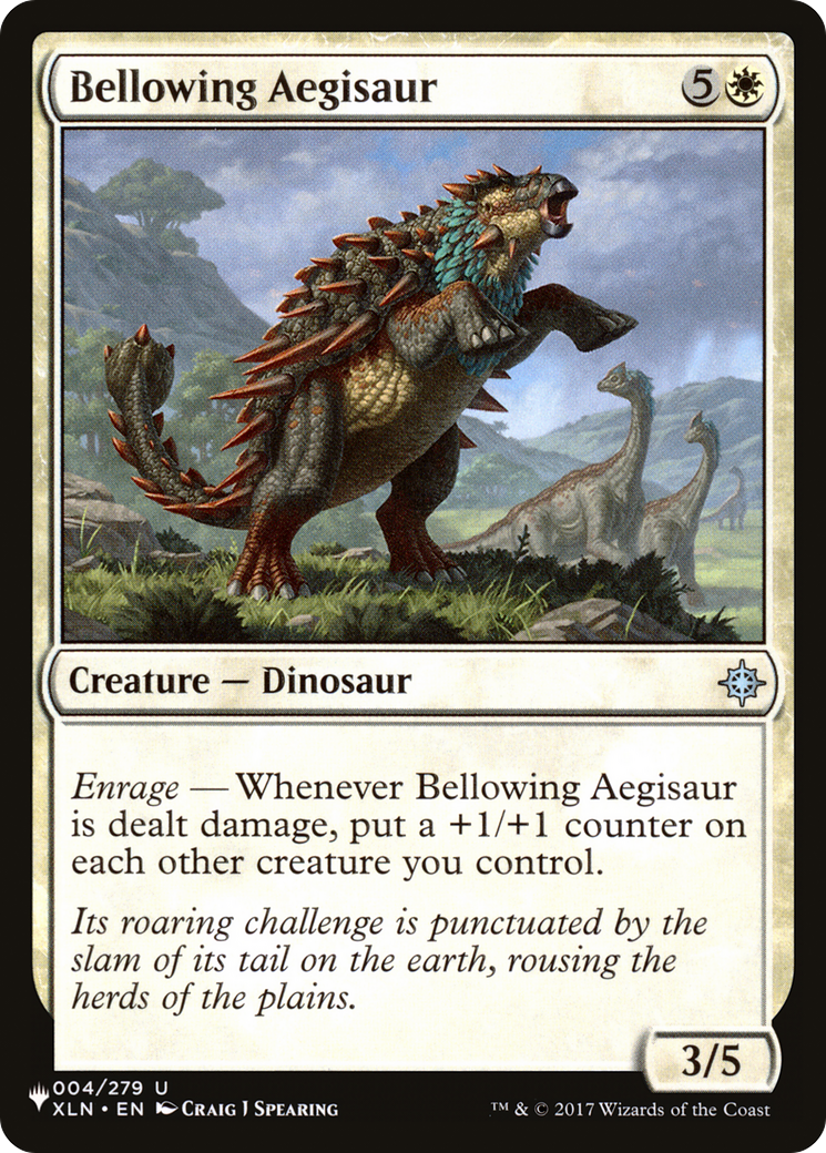 Bellowing Aegisaur (LIST-XLN-4)  - The List