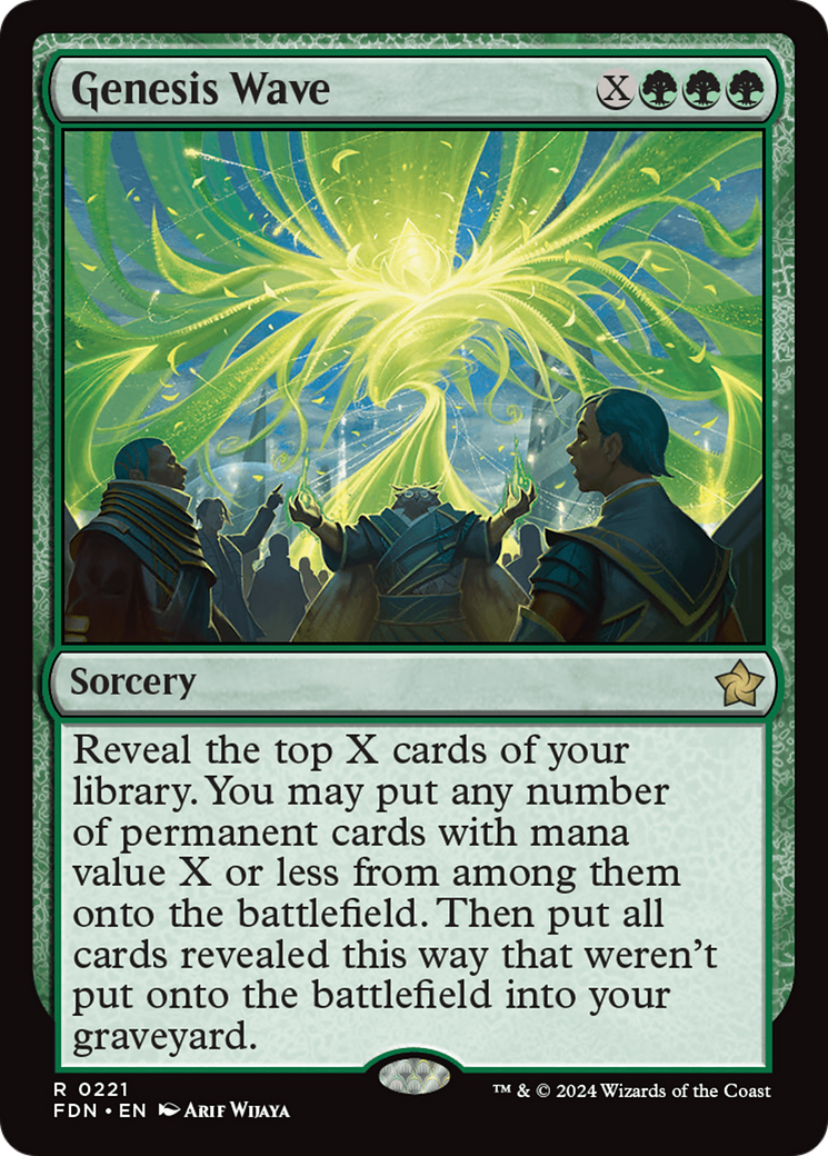 Genesis Wave (FDN-221)  Foil - Foundations