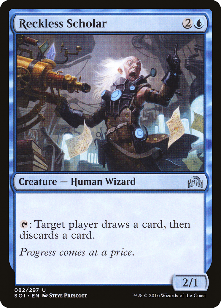 Reckless Scholar (SOI-082)  - Shadows over Innistrad