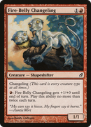 Fire-Belly Changeling (LRW-164)  Foil - Lorwyn