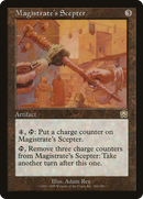 Magistrate's Scepter (MMQ-304)  Foil - Mercadian Masques