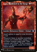 Anax, Hardened in the Forge (Showcase) (LIST-THB-264)  - The List: (enchantment, Showcase)