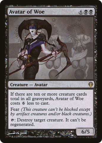 Avatar of Woe (ARC-009)  - Archenemy