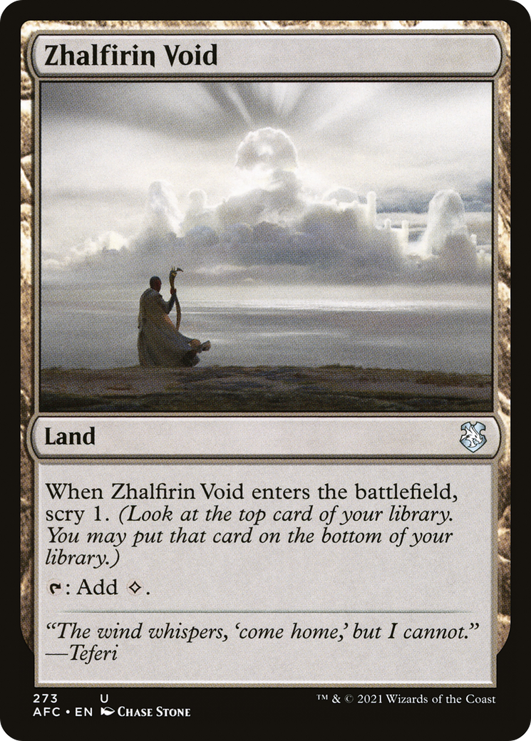 Zhalfirin Void (AFC-273)  - Forgotten Realms Commander