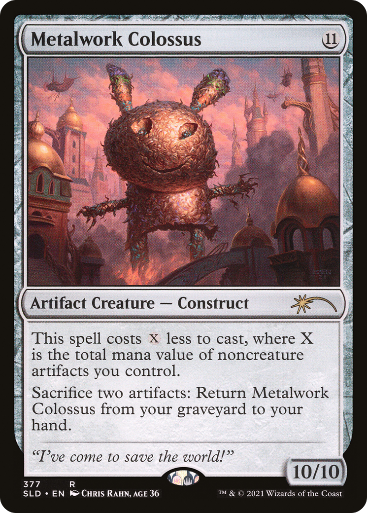 Metalwork Colossus (377) (SLD-377)  - Secret Lair Drop