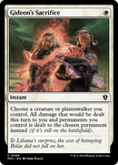 Gideon's Sacrifice (MKC-068)  - Murders at Karlov Manor Commander