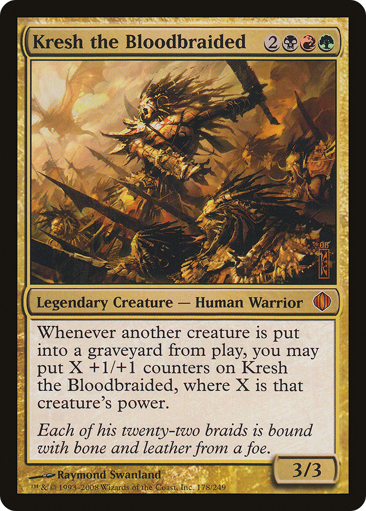 Kresh the Bloodbraided (ALA-178)  - Shards of Alara