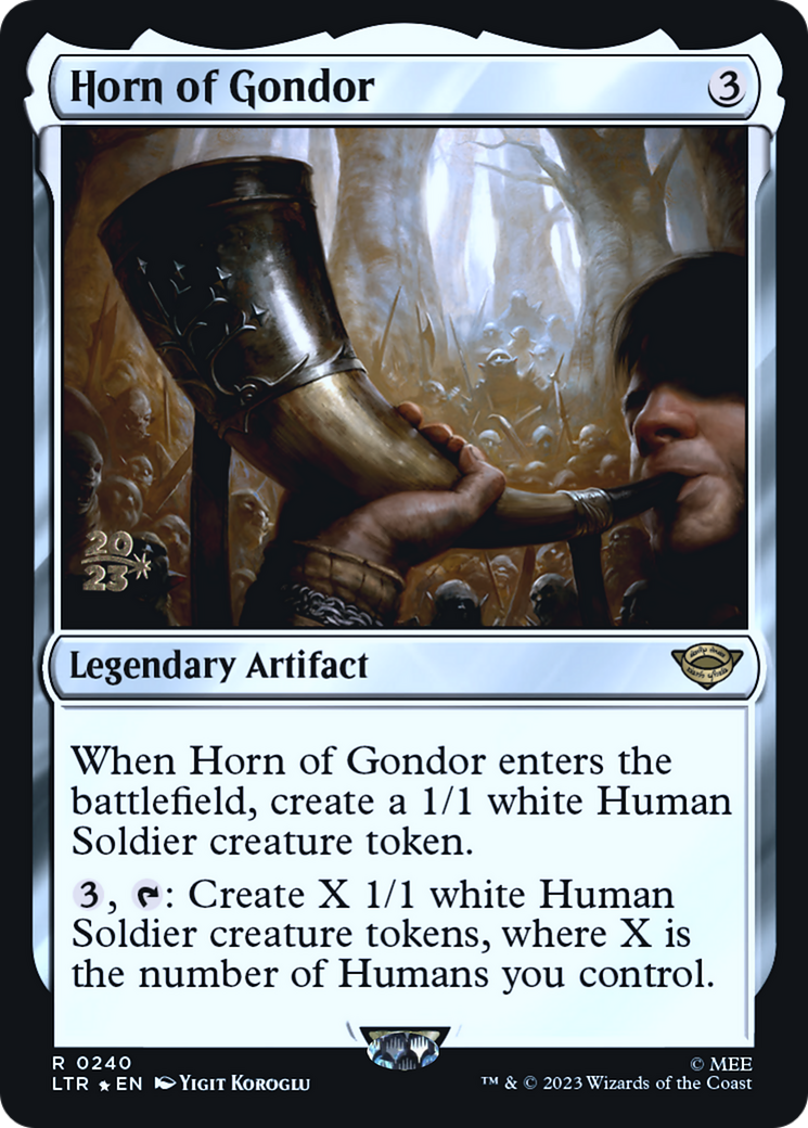 Horn of Gondor (PRE-240)  Foil - Tales of Middle-earth Promos