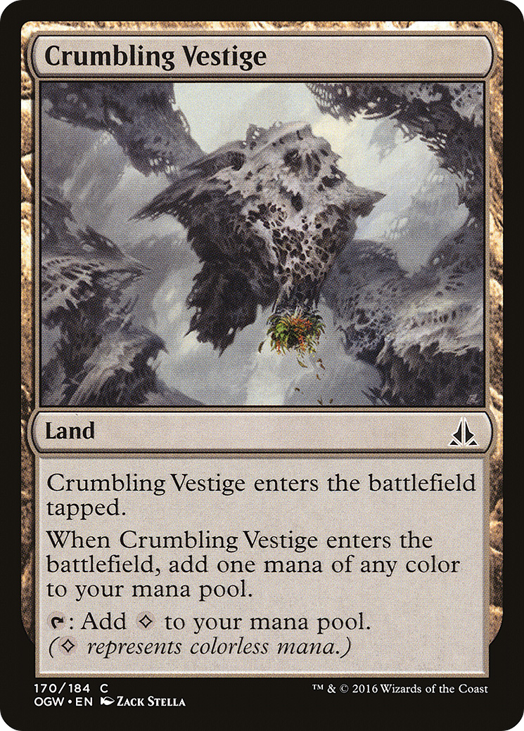 Crumbling Vestige (OGW-170)  - Oath of the Gatewatch