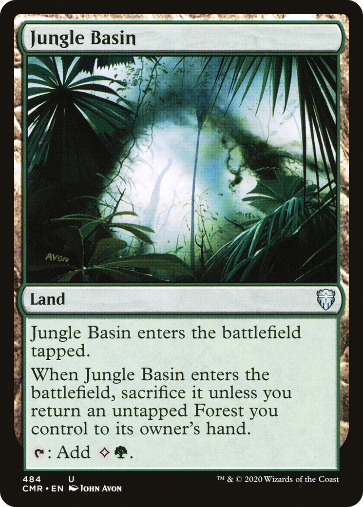 Jungle Basin (CMR-484)  - Commander Legends