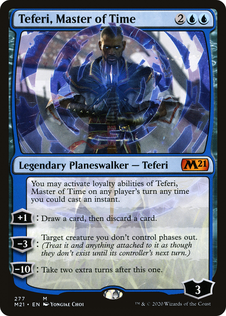 Teferi, Master of Time (277) (M21-277)  Foil - Core Set 2021