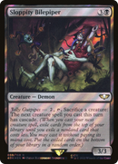 Sloppity Bilepiper (Surge Foil) (40K-059)  Foil - Warhammer 40,000 Commander