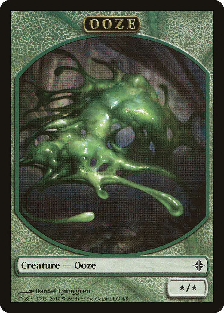 Ooze Token (ROE-004)  - Rise of the Eldrazi Tokens