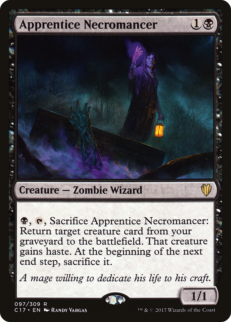 Apprentice Necromancer (C17-097)  - Commander 2017