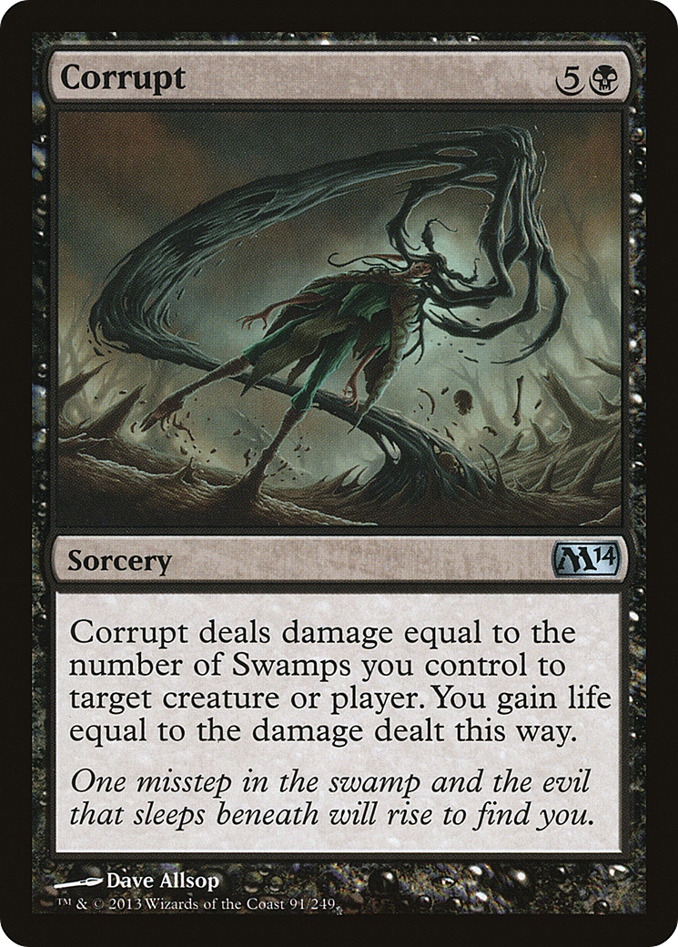 Corrupt (M14-091)  Foil - Magic 2014