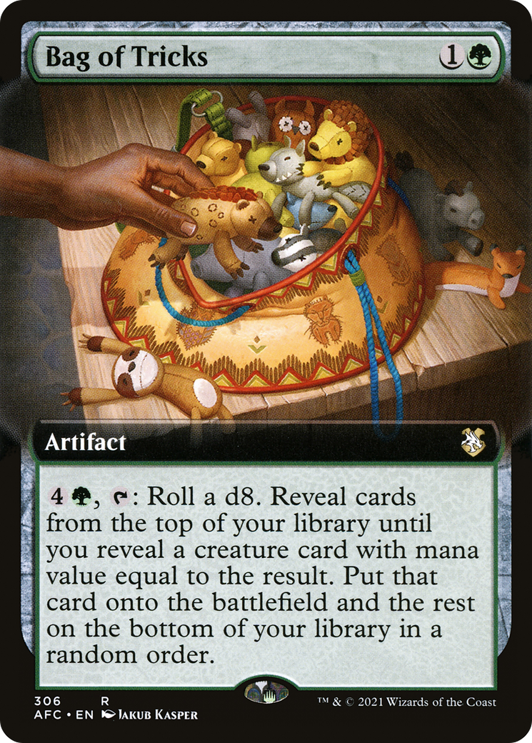 Bag of Tricks (Extended Art) (AFC-306) - Adventures in the Forgotten Realms Commander