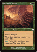 Bramble Wurm (Retro Frame) (INR-407) - Innistrad Remastered Foil