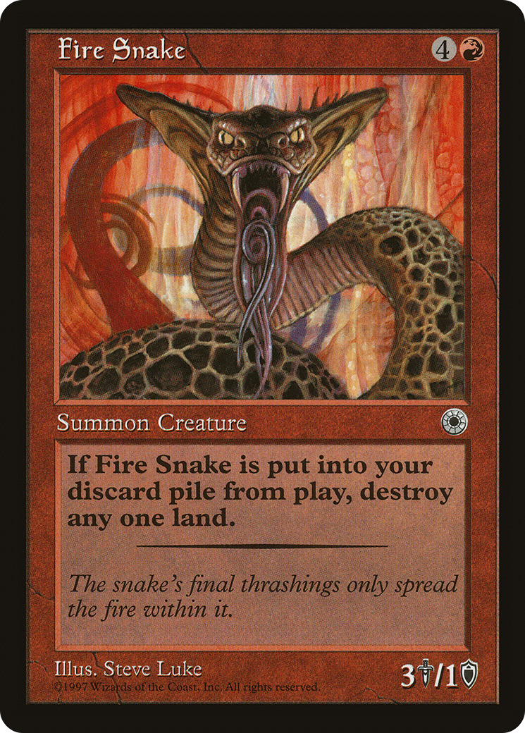 Fire Snake (POR-)  - Portal