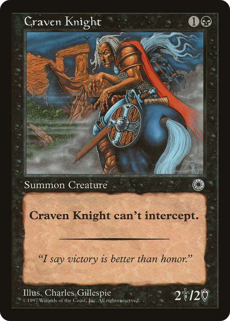 Craven Knight (POR-)  - Portal