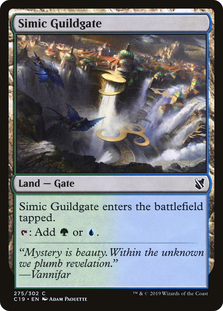 Simic Guildgate (C19-275)  - Commander 2019