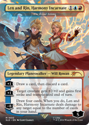 Len and Rin, Harmony Incarnate - The Royal Scions (SLD-1600)  - Secret Lair Drop / Len and Rin, Harmony Incarnate (Borderless)
