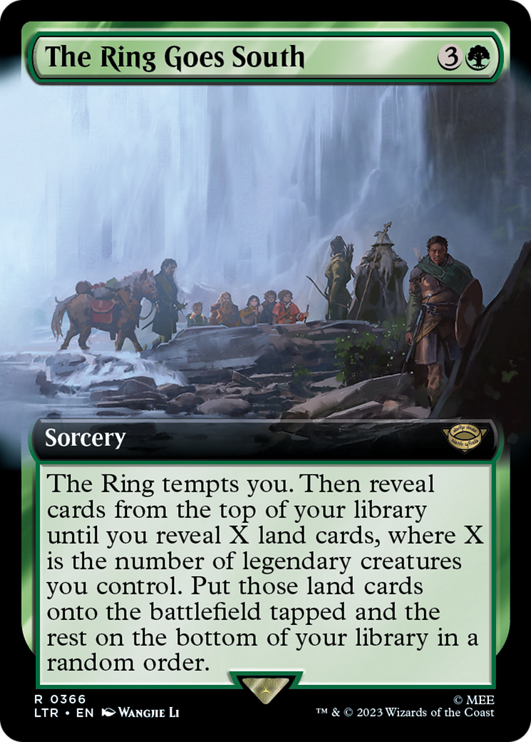 The Ring Goes South (Extended Art) (LTR-366)  - The Lord of the Rings: Tales of Middle-earth: (Extended Art)