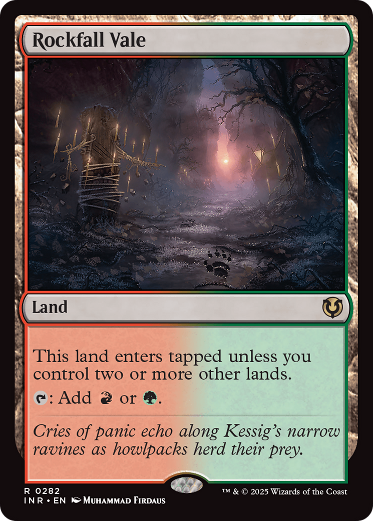 Rockfall Vale (INR-282)  - Innistrad Remastered