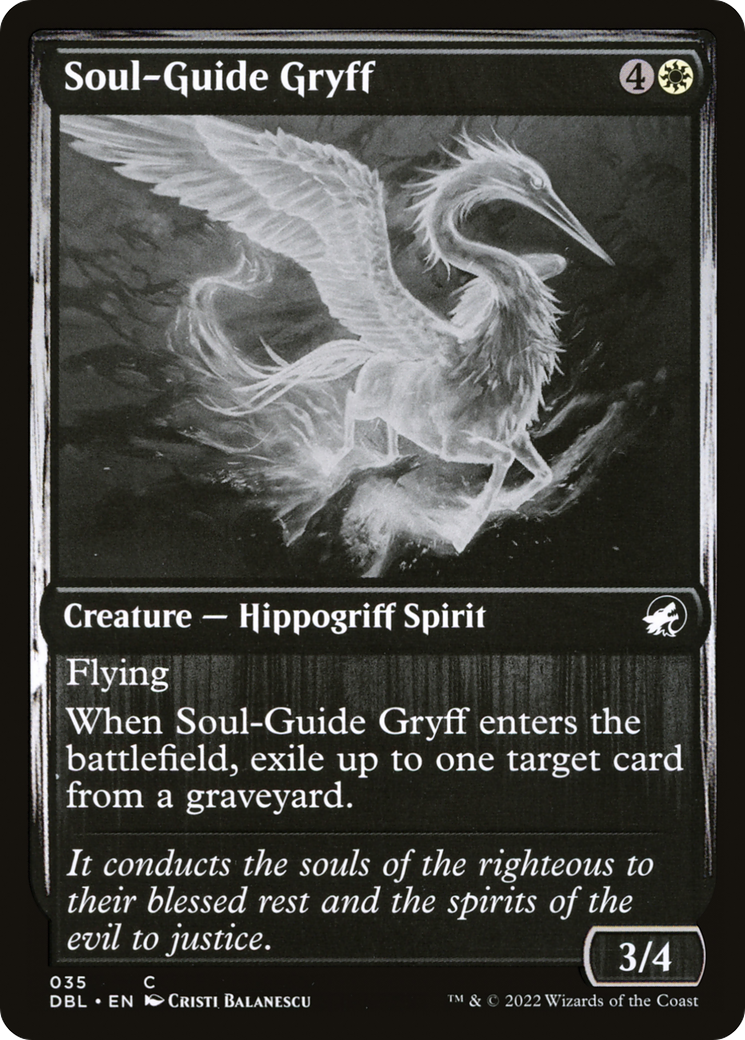 Soul-Guide Gryff (DBL-035)  - Innistrad: Double Feature