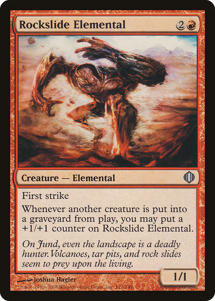 Rockslide Elemental (ALA-112)  Foil - Shards of Alara