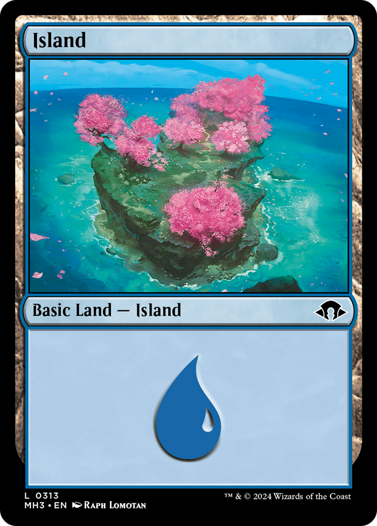 Island (0313) (MH3-313)  Foil - Modern Horizons 3