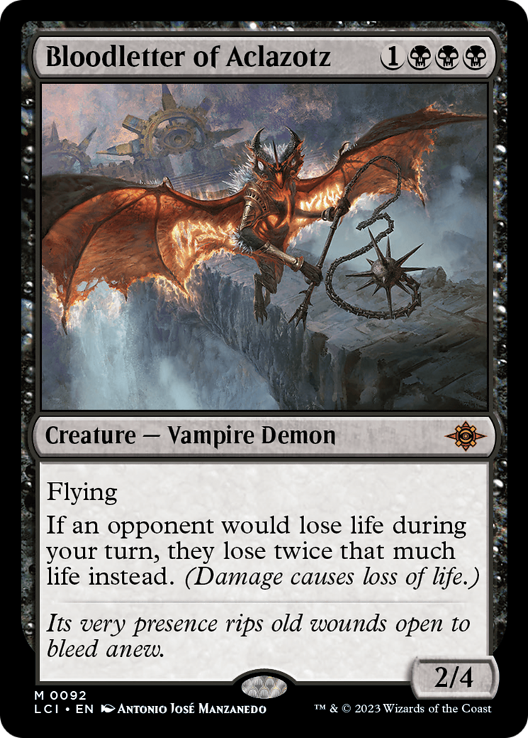 Bloodletter of Aclazotz (LCI-092)  - The Lost Caverns of Ixalan