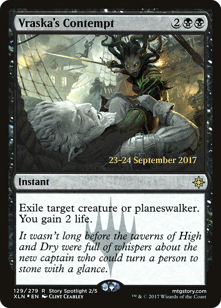 Vraska's Contempt (PRE-129)  Foil - Ixalan Promos