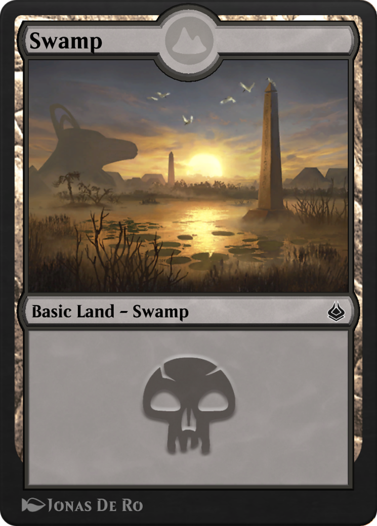 Swamp (AKR-332)  - Amonkhet Remastered