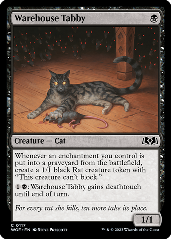 Warehouse Tabby (WOE-117)  - Wilds of Eldraine