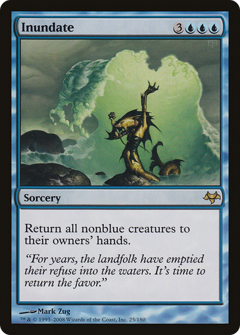 Inundate (EVE-025)  Foil - Eventide