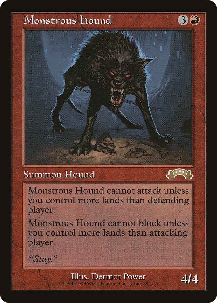Monstrous Hound (EXO-089)  - Exodus