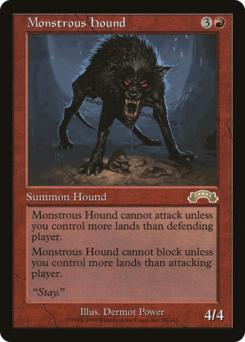 Monstrous Hound (EXO-089)  - Exodus