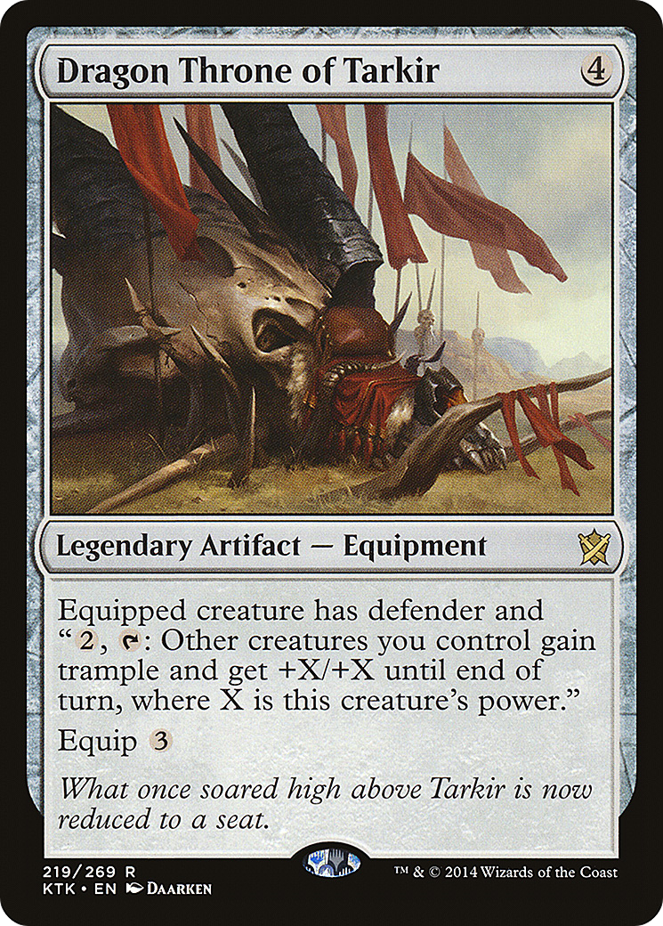 Dragon Throne of Tarkir (KTK-219)  Foil - Khans of Tarkir
