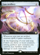 Lux Artillery (Extended Art) (ONC-041) - Phyrexia: All Will Be One Commander: (Extended Art)