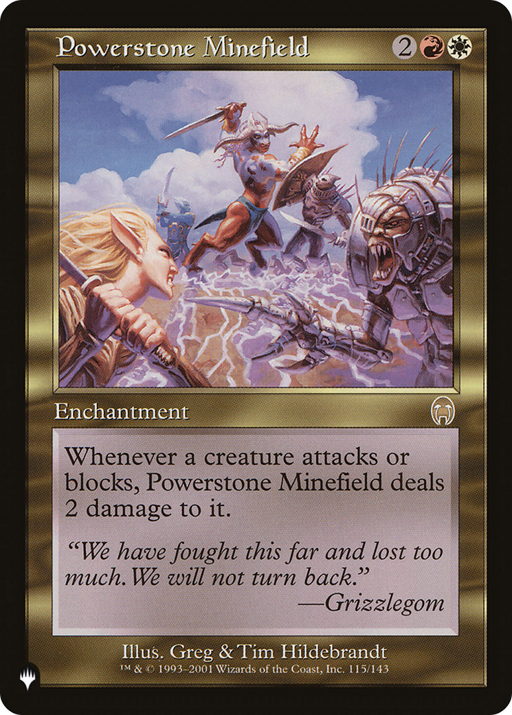 Powerstone Minefield (LIST-APC-115)  - The List