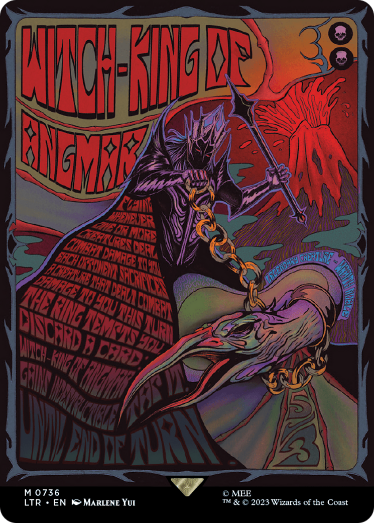 Witch-king of Angmar (Borderless Poster) (LTR-736)  - The Lord of the Rings: Tales of Middle-earth