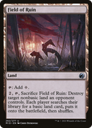 Field of Ruin (MID-262)  Foil - Innistrad: Midnight Hunt