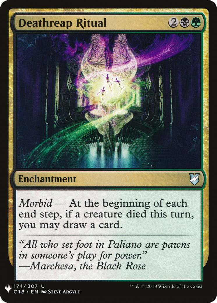 Deathreap Ritual (LIST-C18-174)  - The List