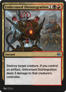 Unlicensed Disintegration (KLR-211)  - Kaladesh Remastered