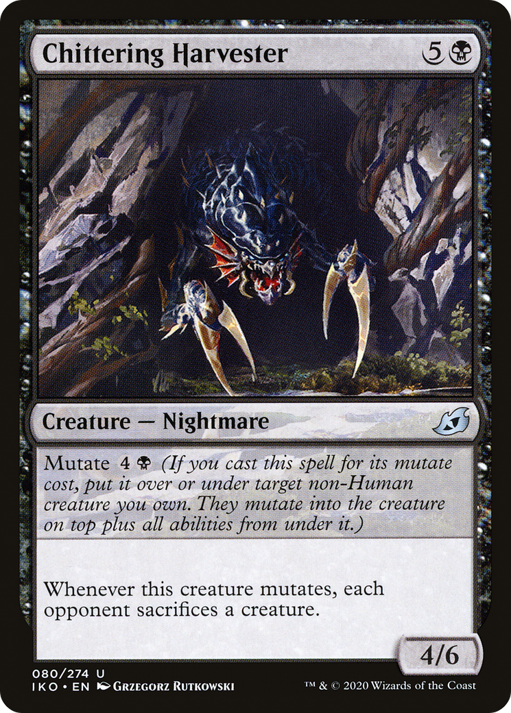 Chittering Harvester (IKO-080)  - Ikoria: Lair of Behemoths