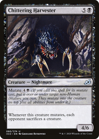 Chittering Harvester (IKO-080)  Foil - Ikoria: Lair of Behemoths