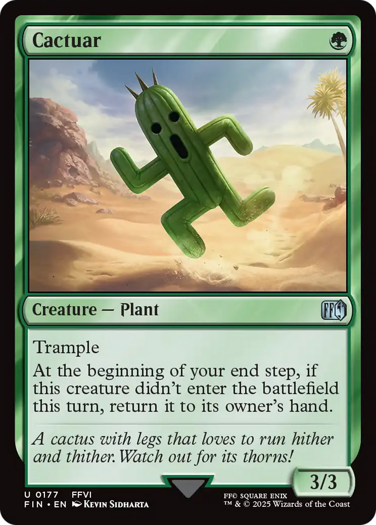 Cactuar (FIN-177)  Foil - FINAL FANTASY